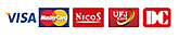 VISA,MASTER,NICOS,UFJ,DC